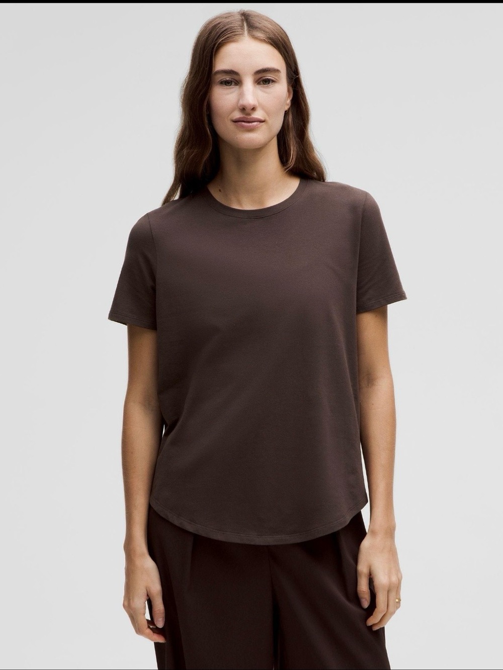 Lululemon Love Curved Hem Crewneck